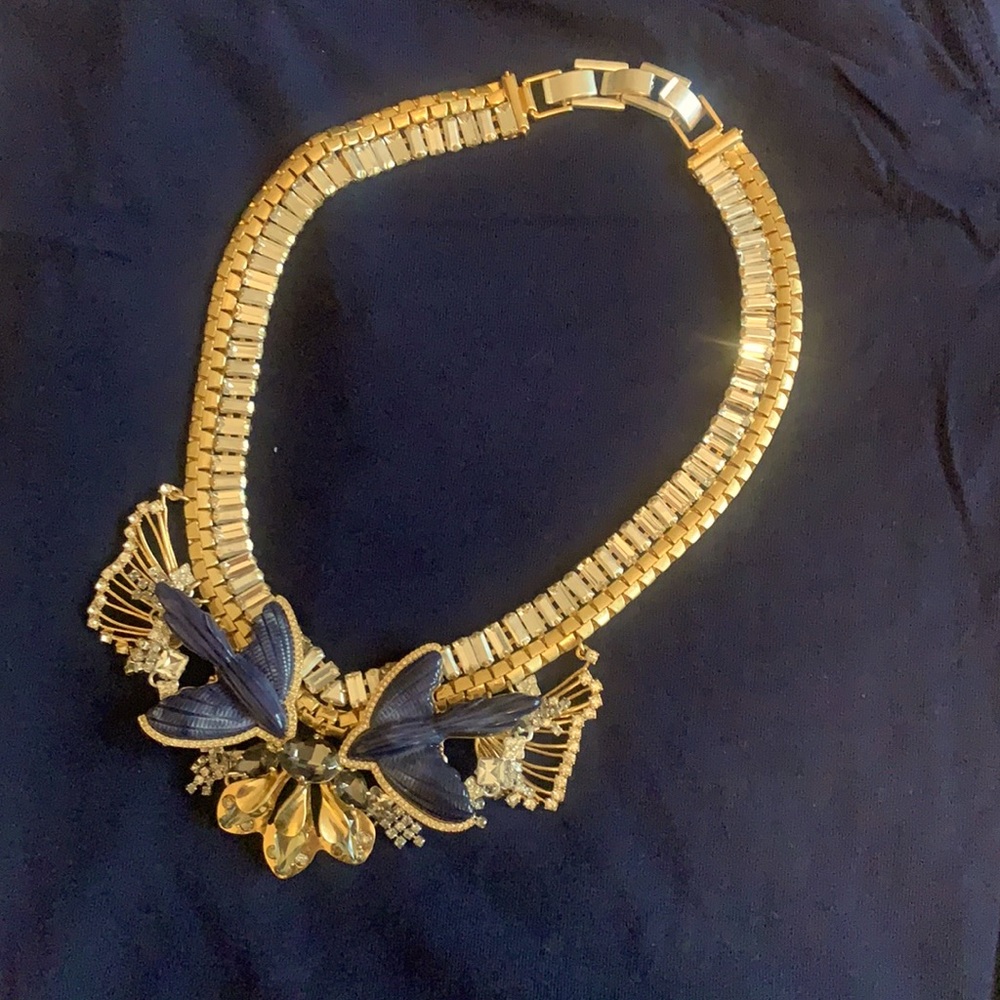 Ornate bird necklace
